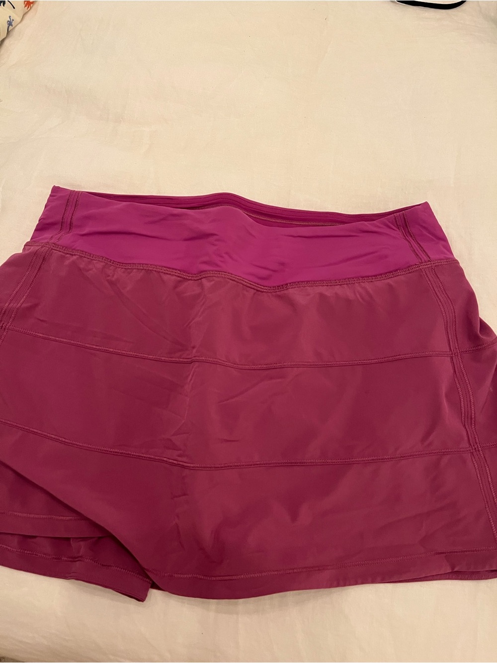 lululemon athletica fuchsia performance skort